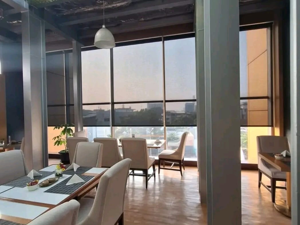 Roller Blind Chain XL Merek Sharp Point Solar Screen Sp.2600-8 Black